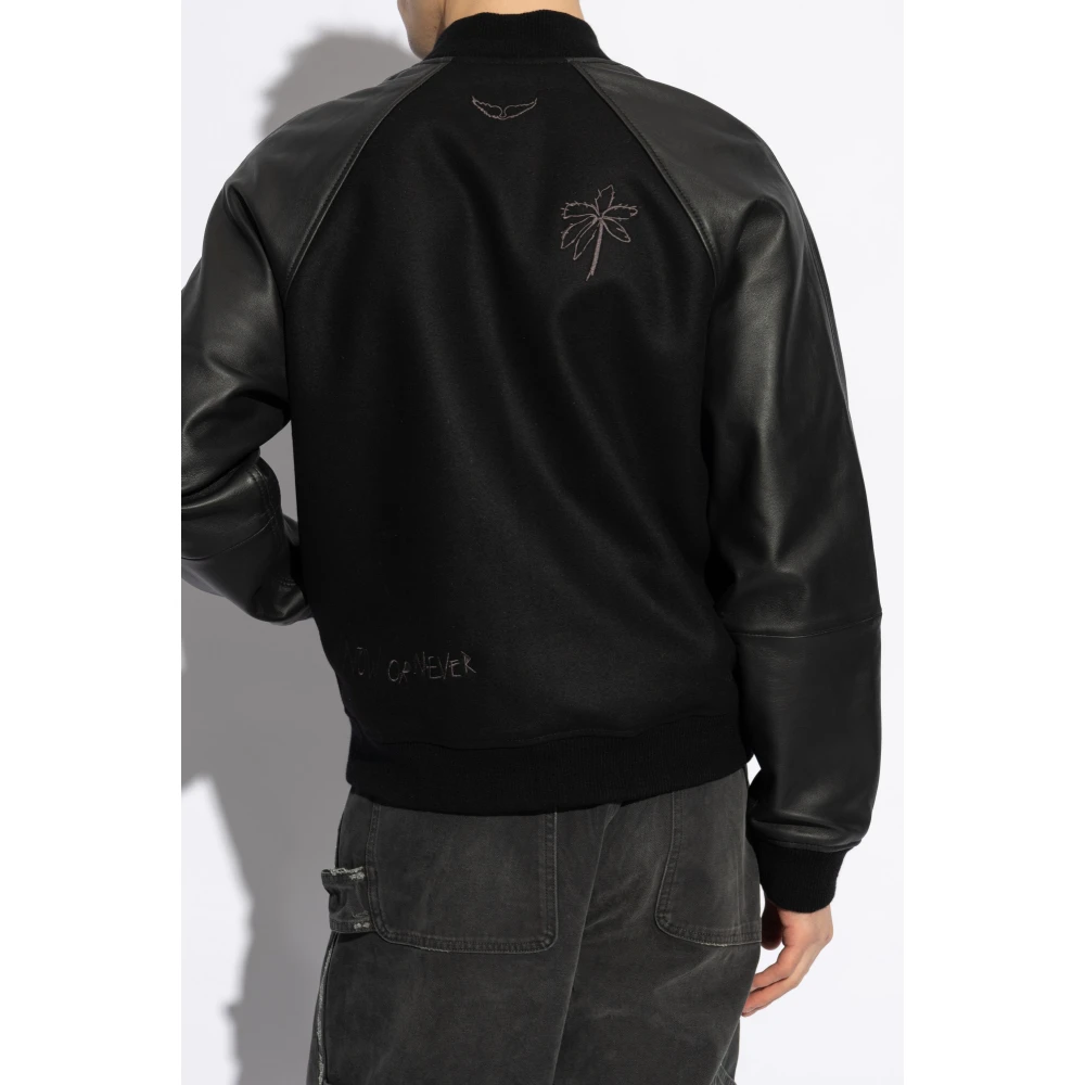 Zadig & Voltaire Boris bomberjack Black Heren