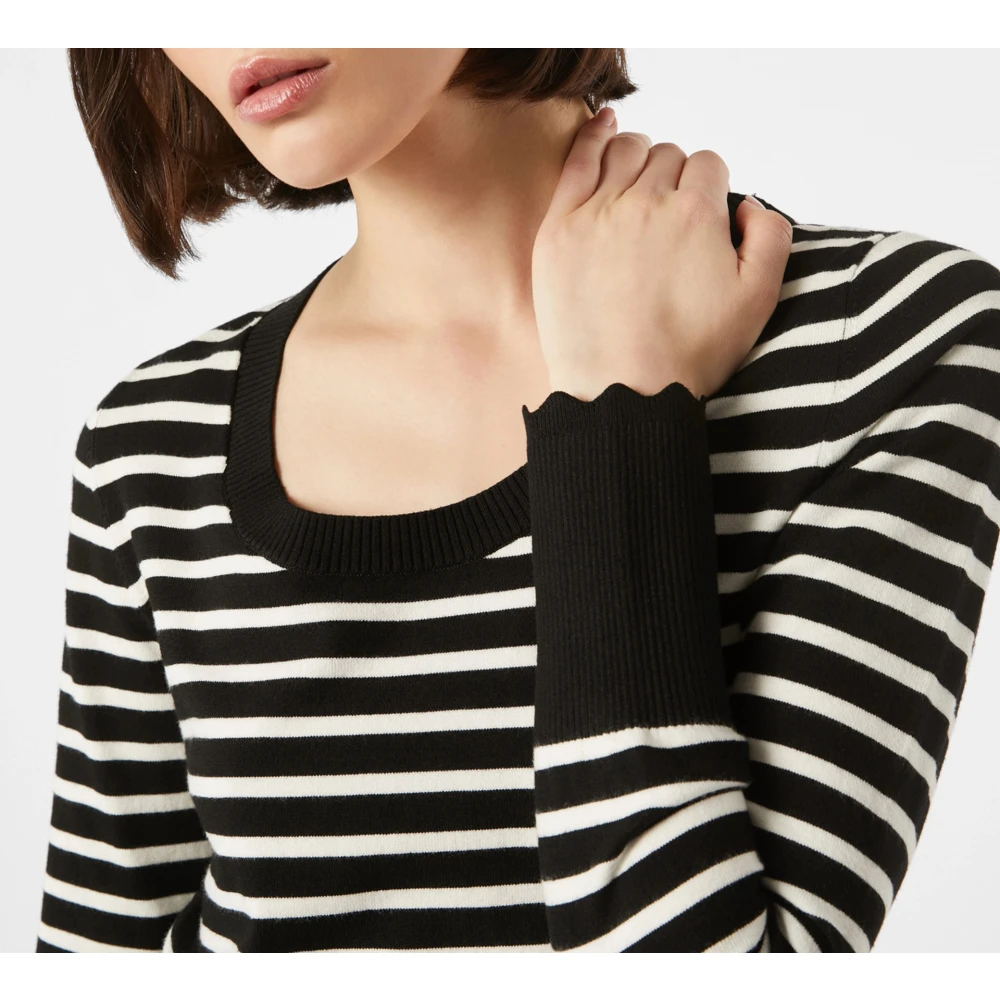 Pennyblack Slim Fit Sweater Art. Obolo Black Dames