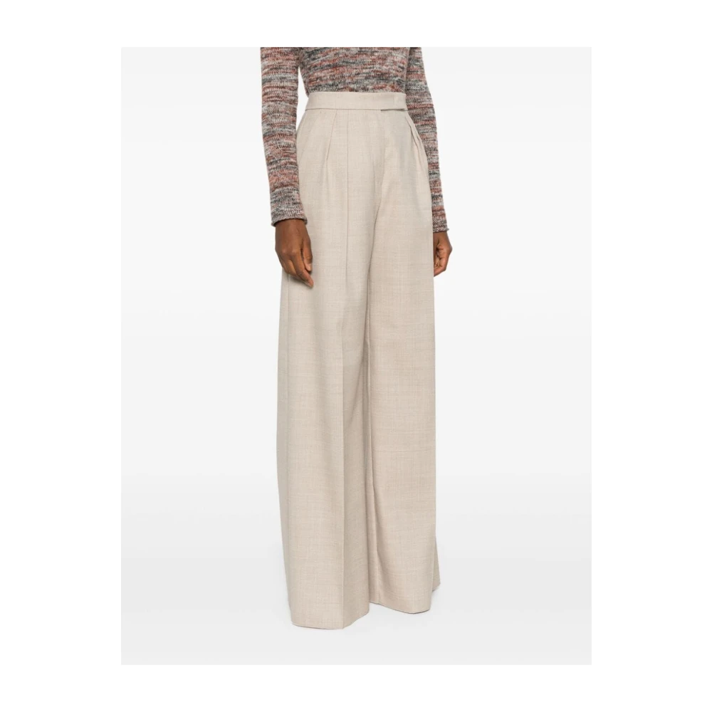 Max Mara Chique Entree Jurk Beige Dames