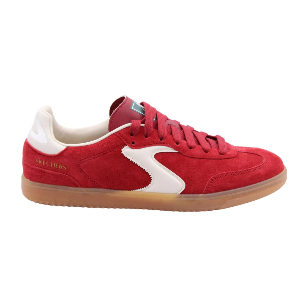 Skechers Poldark Heren Schoenen Rood