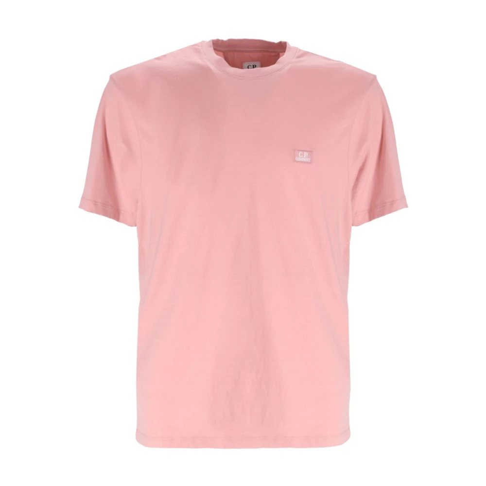 C.P. Company Roze Pink Crew Neck T-shirt Pink Heren