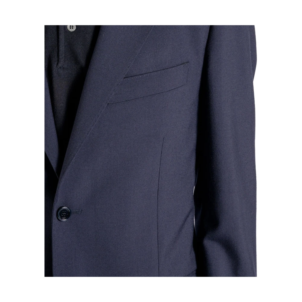 Lardini Wollen Pak Made in Italy Blue Heren