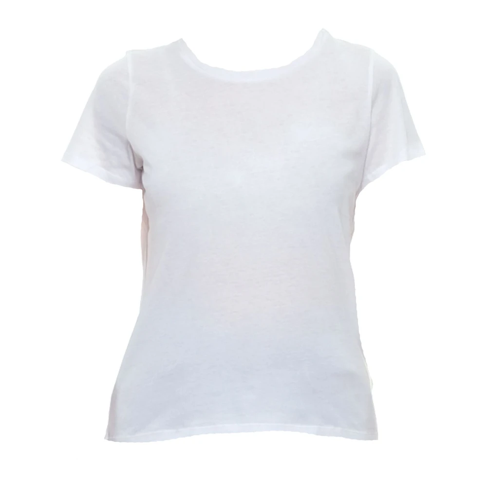 Majestic filatures Gestreept T-shirt en Polo Set White Dames
