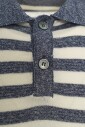polo-raye-bleu-manches-courtes