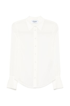 white-button-up-shirt-with-box-pleat