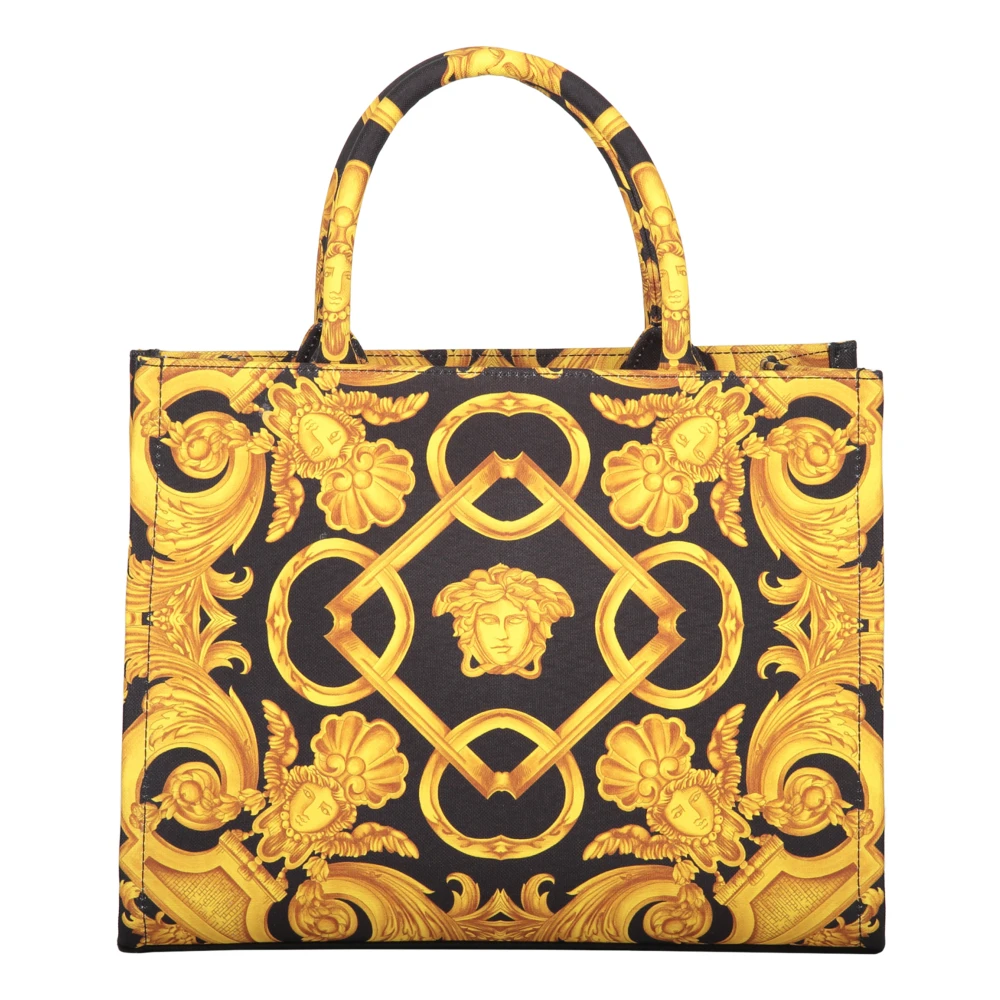 Versace Jacquard motief canvas tas Multicolor Dames