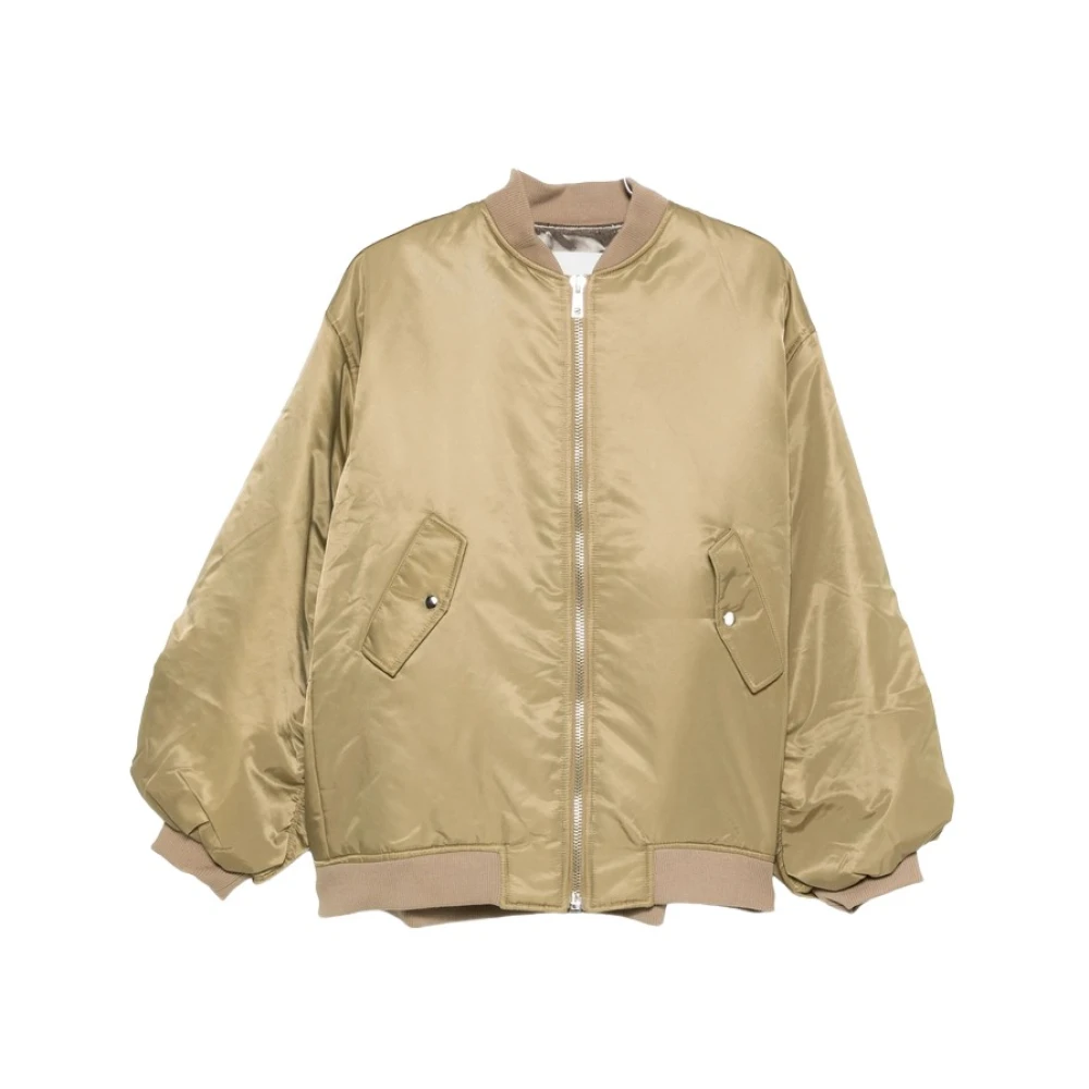The Frankie Shop, Bomber Jackets, female, Green, Size: 3XS/2XS Astra Bomber Jacket