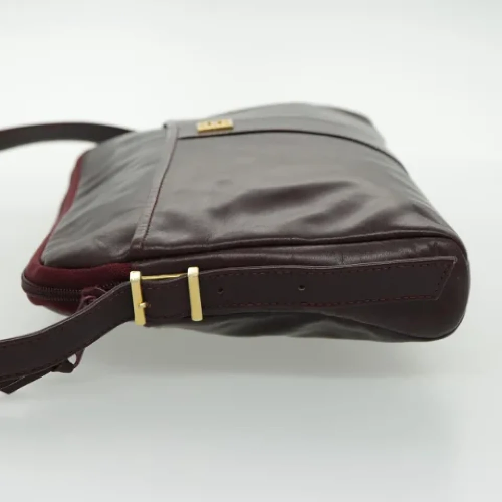 Givenchy Pre-owned Leather shoulder-bags Red Dames