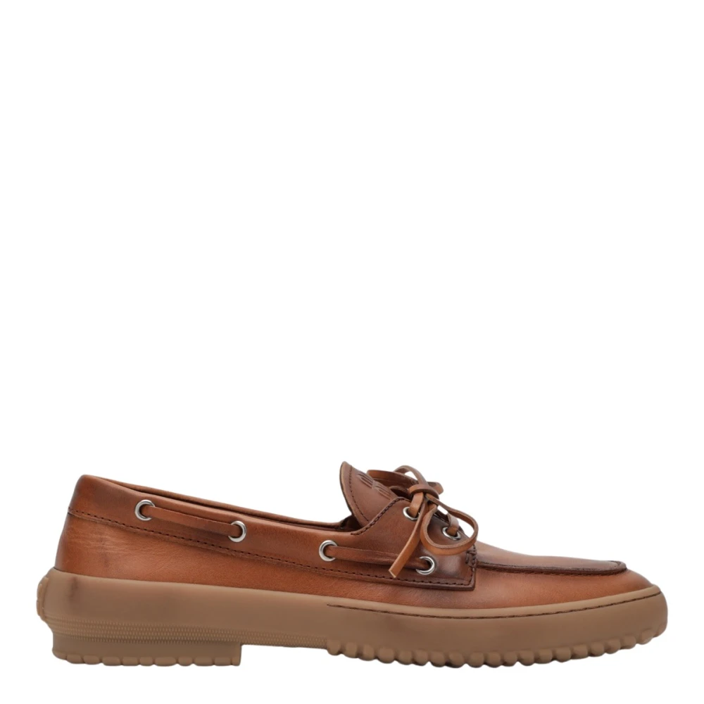 Miu Miu Mocassini - Female - Boat Shoes - Brown - 8 Uk - Shoes