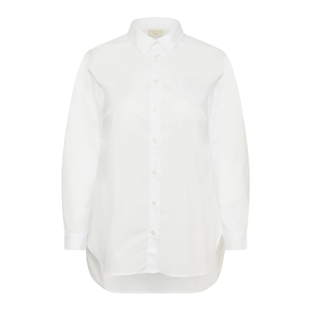 Kaffe Curve Women's White Belli Blouse - Shirts - 4XL - Blouses & Shirts