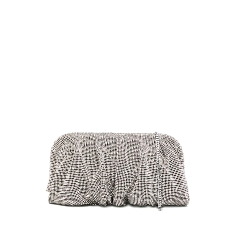 Benedetta Bruzziches Women's Gray Clutches, One Size, Venus La Grande Clutch
