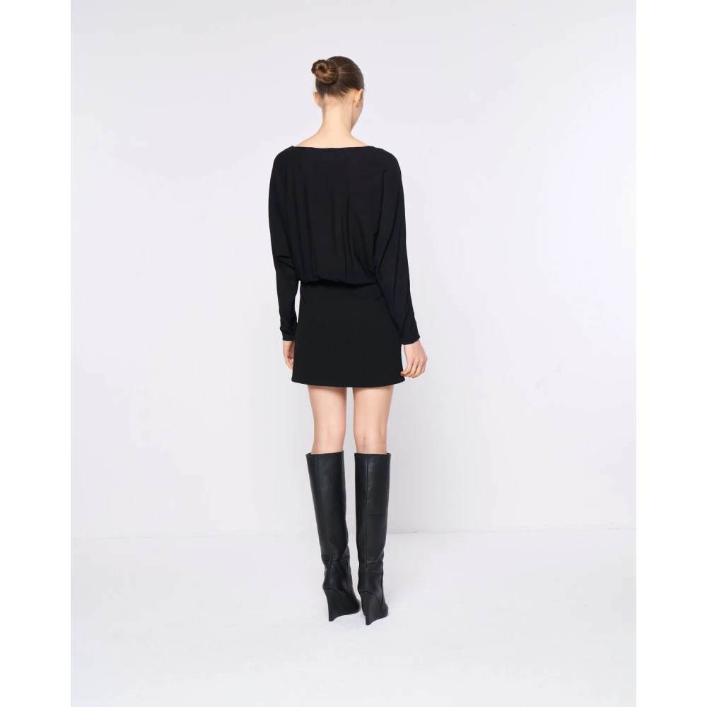 Silvian Heach Mini jurk met strakke rok Black Dames