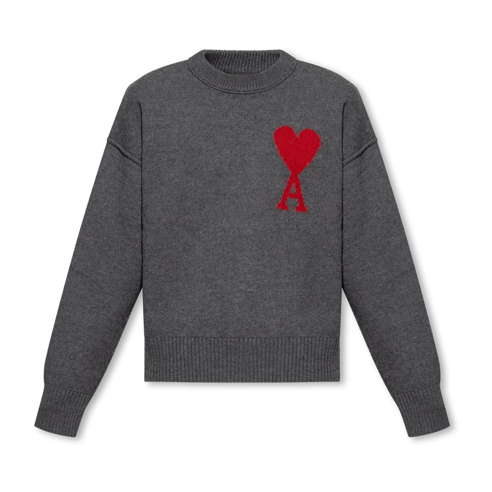 Knitwear > Round-neck Knitwear - - Ami Paris - Modalova