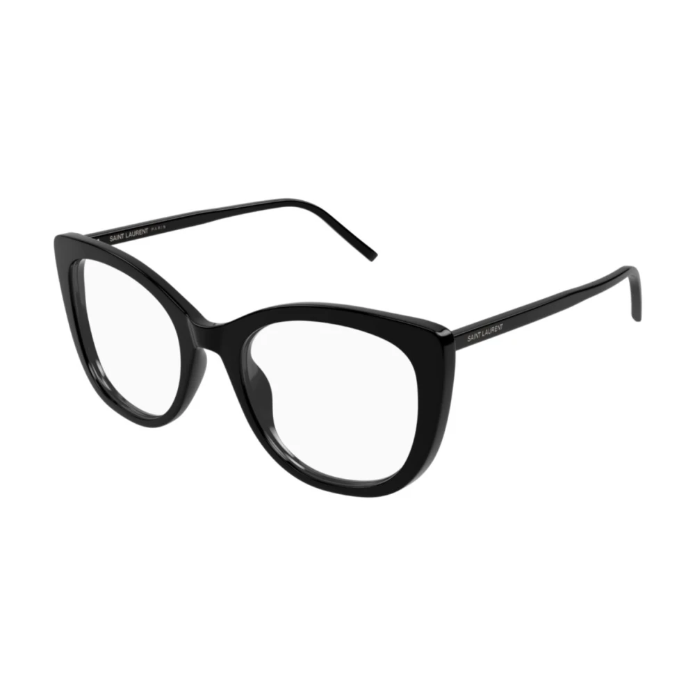 Saint Laurent Unisex Black Glasses, One Size, Leather Shoulder Bag