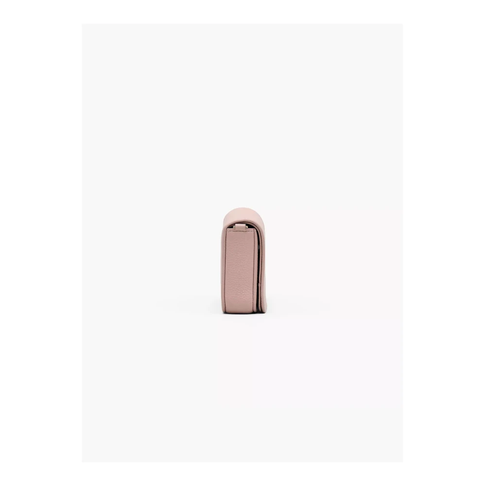 Marc Jacobs Leren Mini Tas Pink Dames