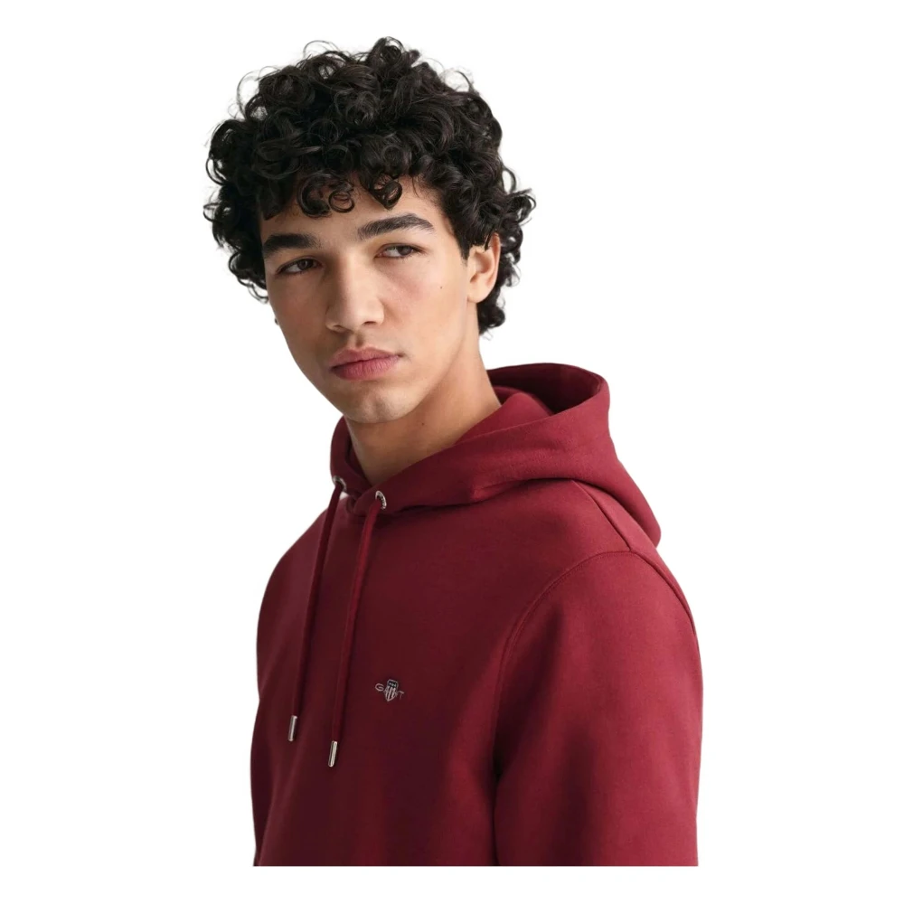 Gant Hoodie Red Heren