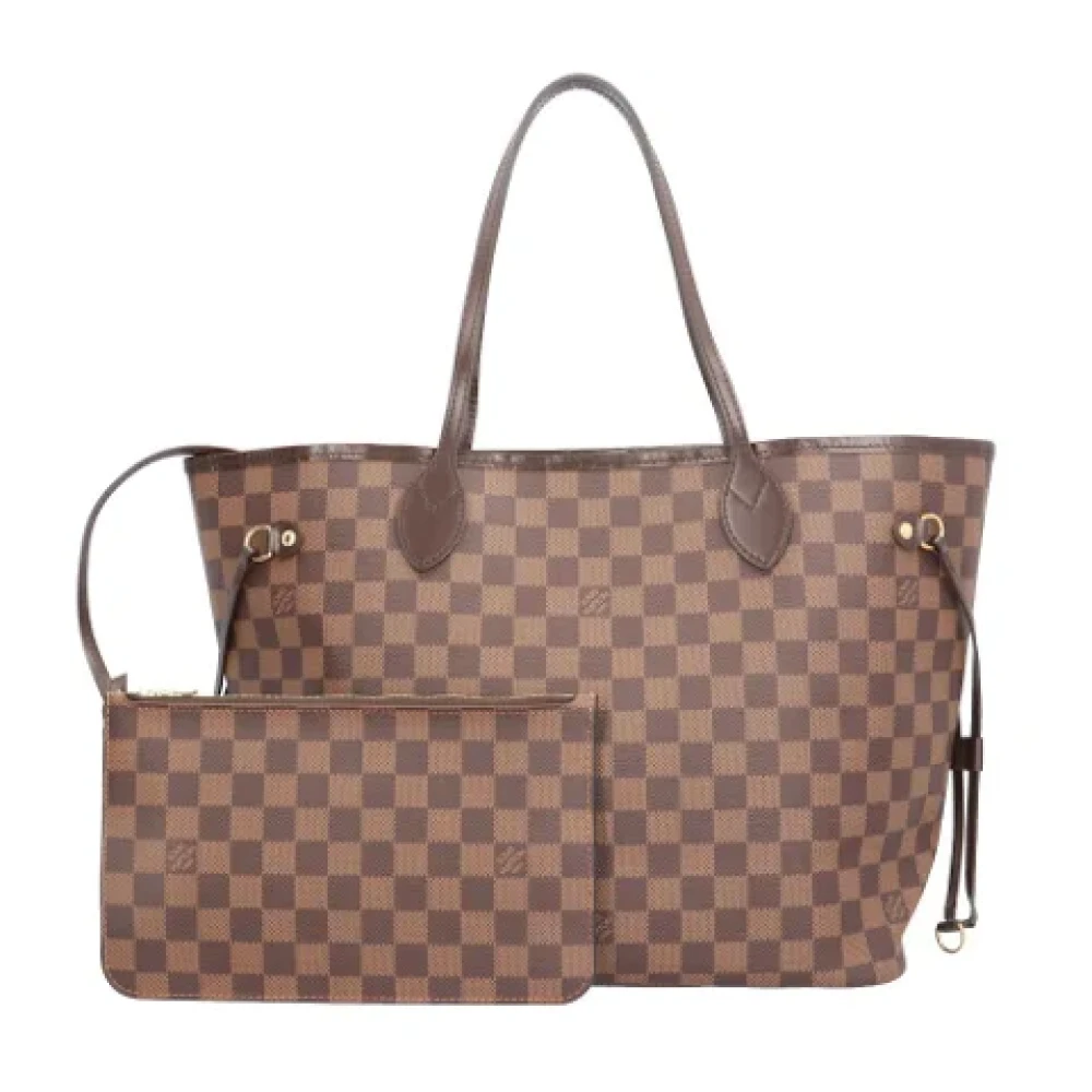 Louis Vuitton Vintage Pre-owned Canvas shoulder-bags Brown Dames
