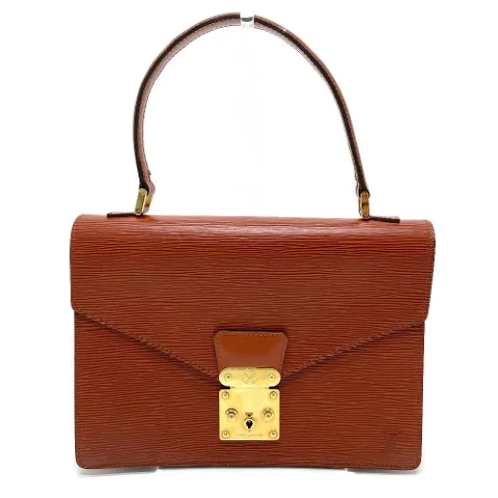 Louis Vuitton Vintage Pre-owned Leather louis-vuitton-bags Brown Dames