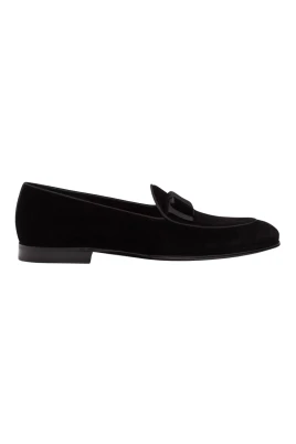 Sammet Loafers för Män