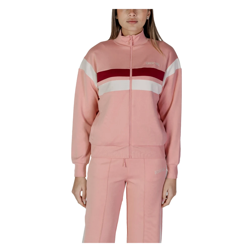 Guess Uncovered Sweatshirt Pink Dames