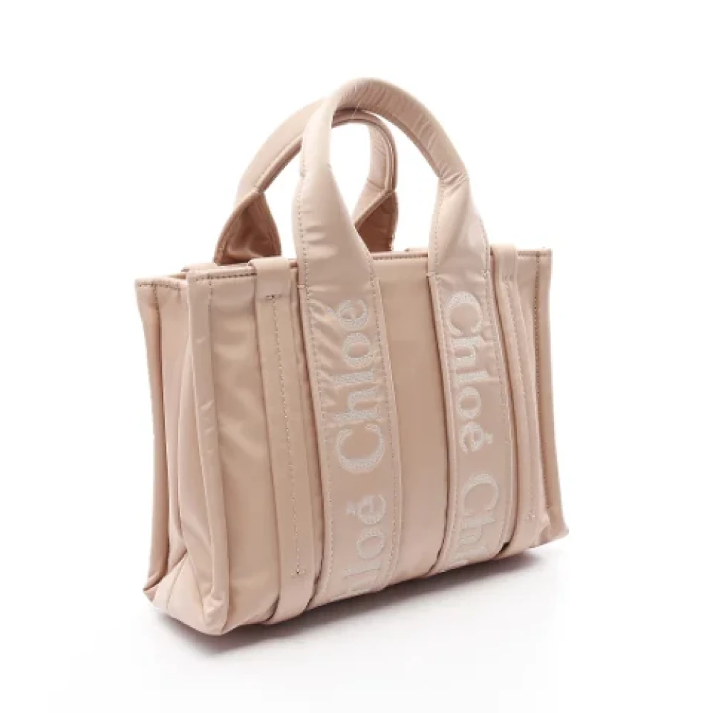 Chloé Pre-owned Fabric handbags Beige Dames