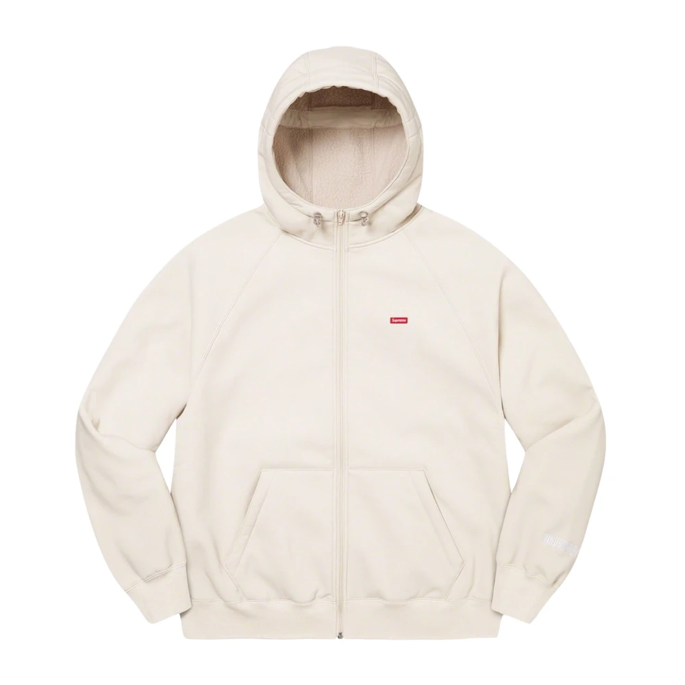 Supreme Limited Edition Windstopper Hoodie Steen Beige Heren