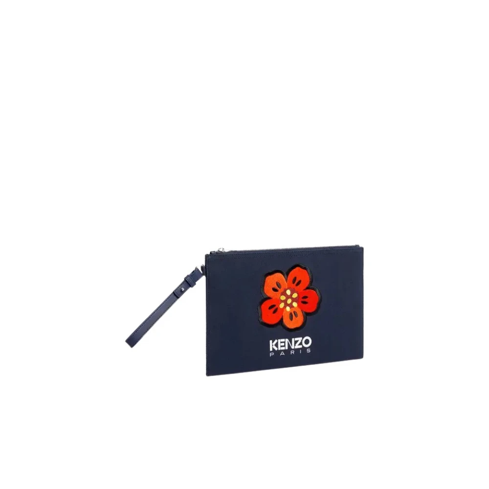 Kenzo Uomo Blu Borse, Taglia Unica, New,