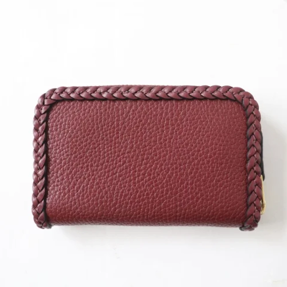 Coach Pre-owned Leather wallets Brown Dames
