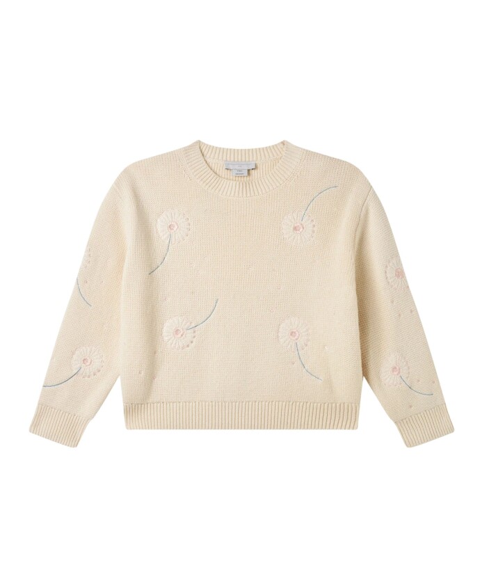 pull-a-col-rond-brode-de-fleurs