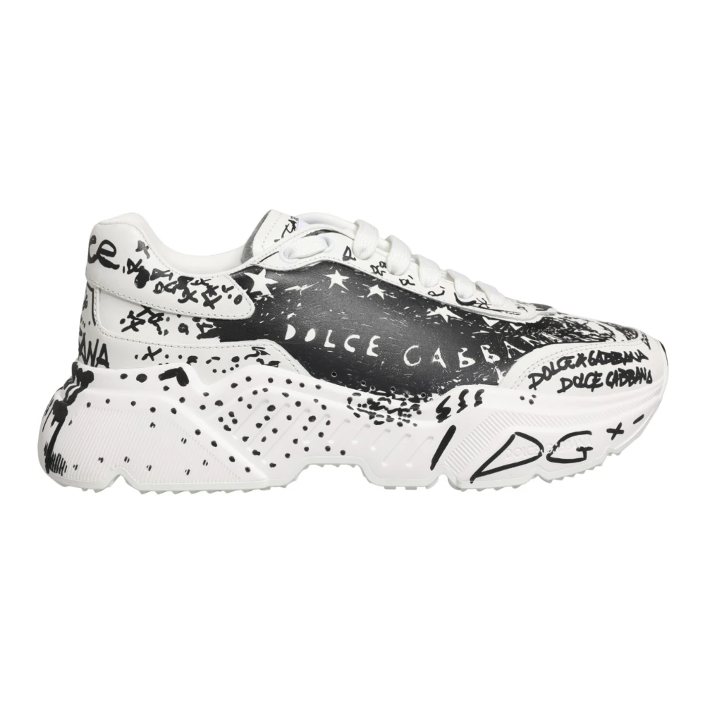 Dolce & Gabbana Men's White Sneakers, 6 Uk, Daymaster Trainers