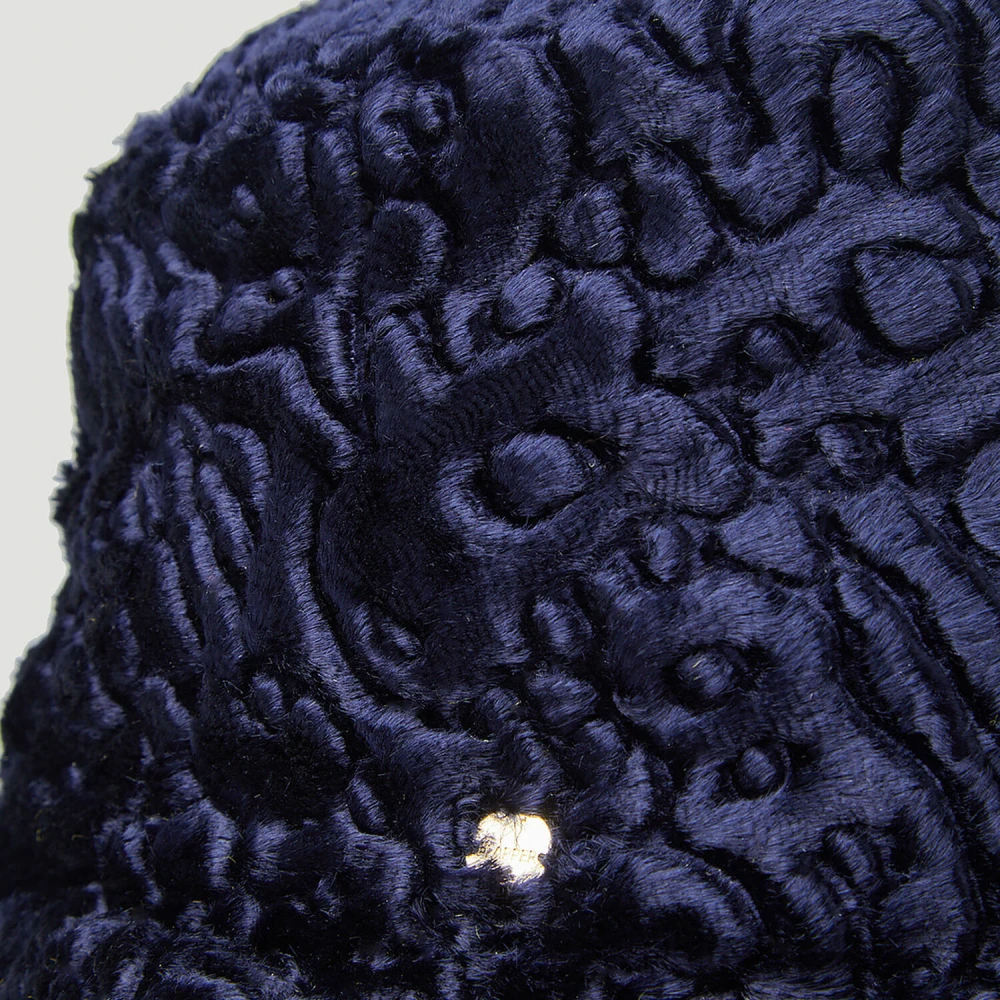 Flapper Astrakhan Emmerhoed Blue Dames