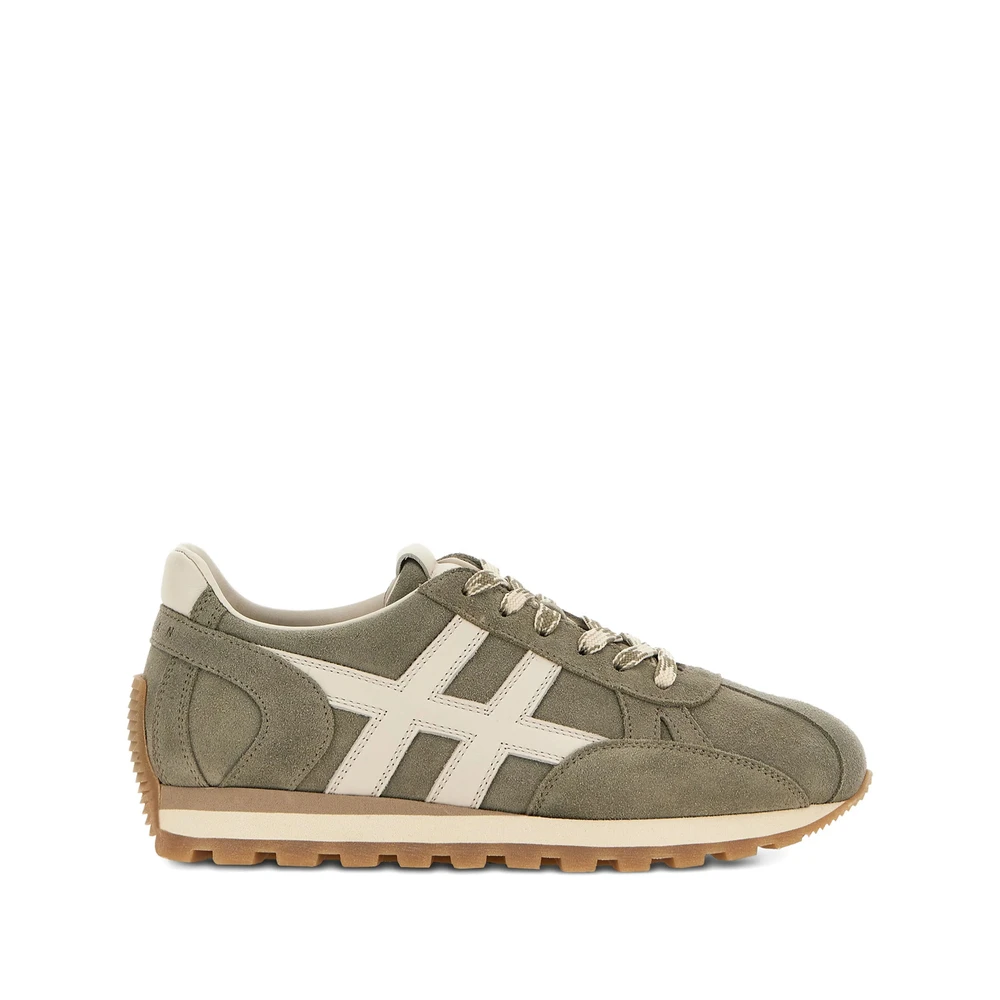 Hogan H671 86Er Sneakers met veters Dames Schoenen Groen