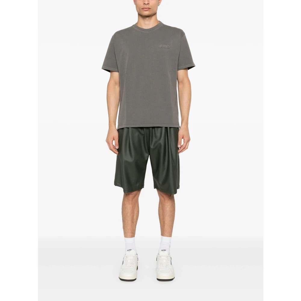 Autry Heavy Cotton T-Shirt Gray Heren