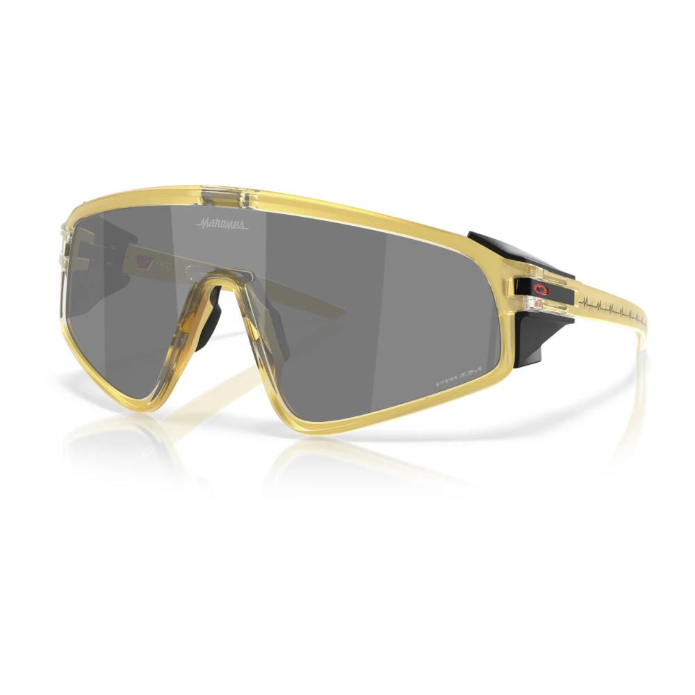 Oakley Women's Yellow Sporty Sunglasses Wraparound