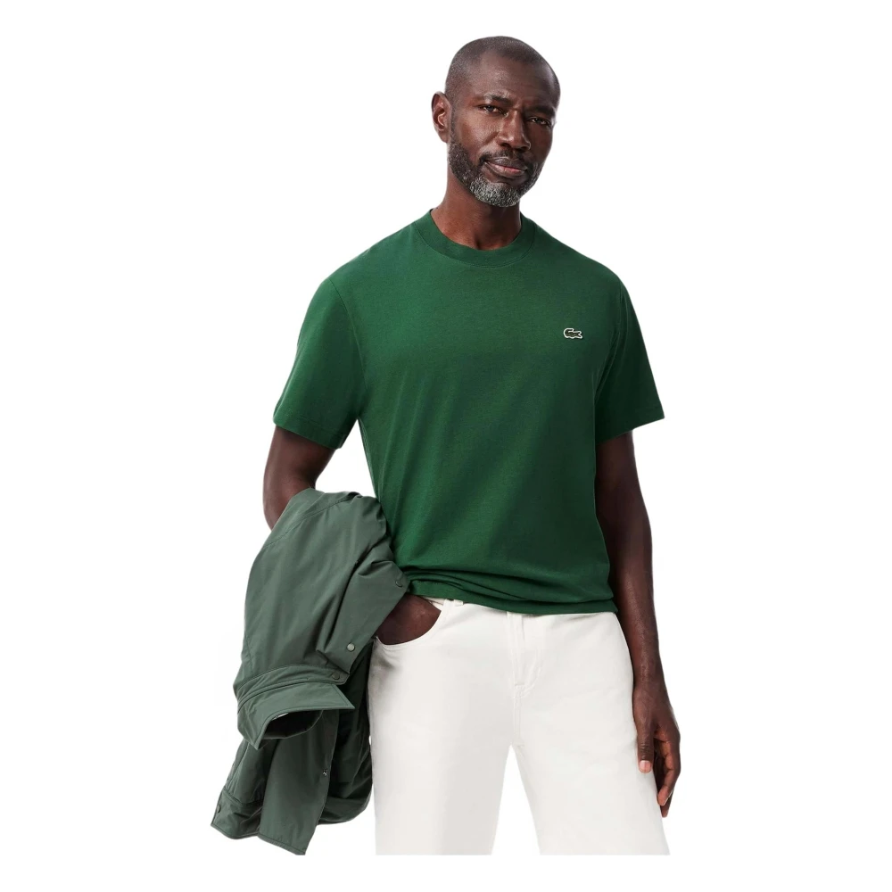 Lacoste T-shirt Green Heren