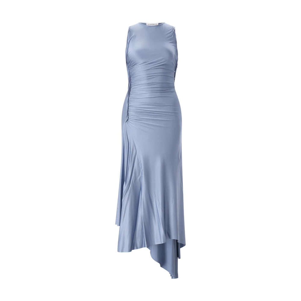 Victoria Beckham Women's Blue Long Dress