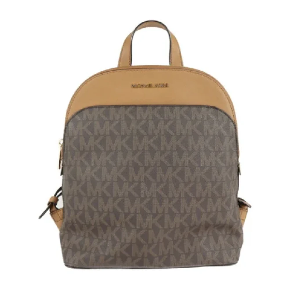 Michael Kors Pre-owned Fabric backpacks Brown Dames