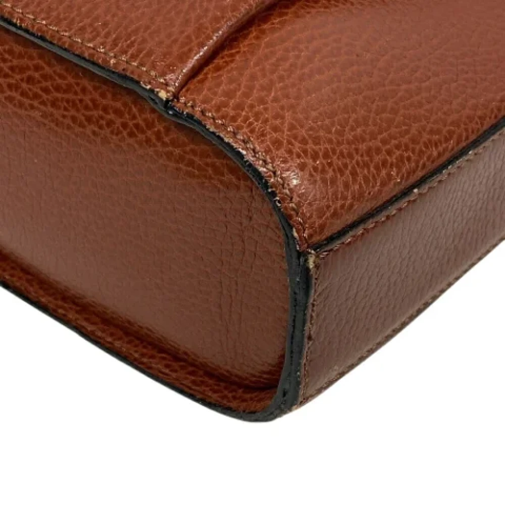 Bally Pre-owned Leather shoulder-bags Brown Dames