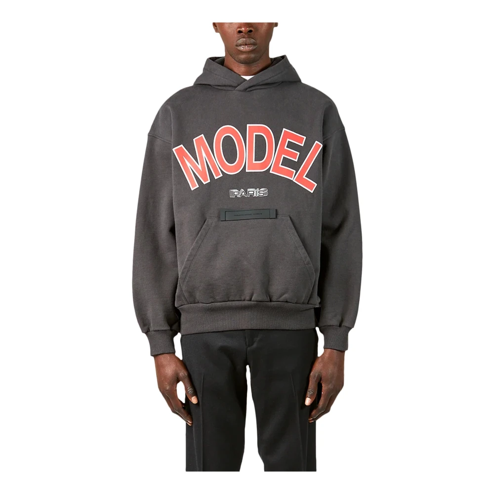 Philippe Model Grafische Print Hoodie van Katoen Gray Heren