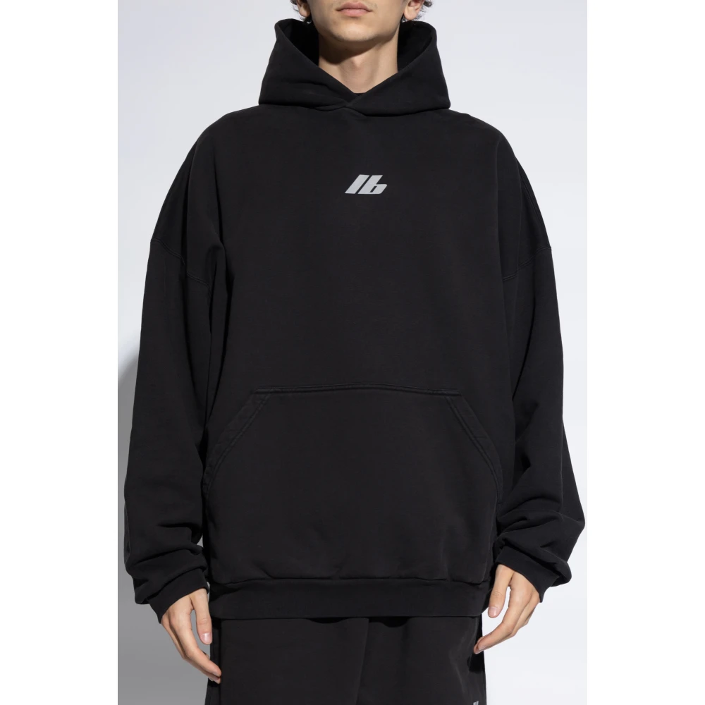 Balenciaga Hoodie Black Heren