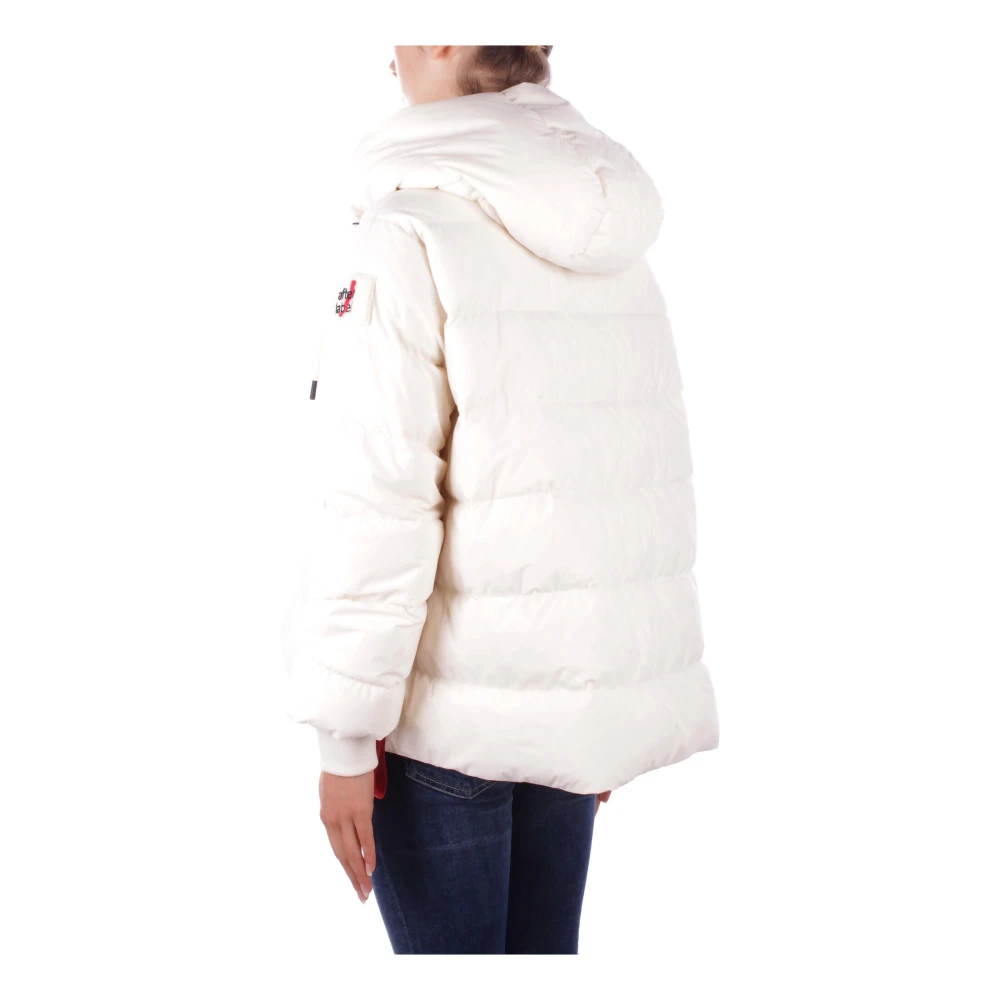 Afterlabel Witte hoodie met zijlogo White Dames
