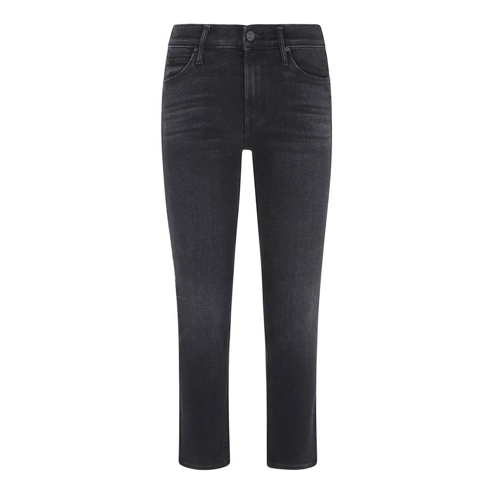 Mother Stilren Deep End Jeans Aw24 Black, Dam