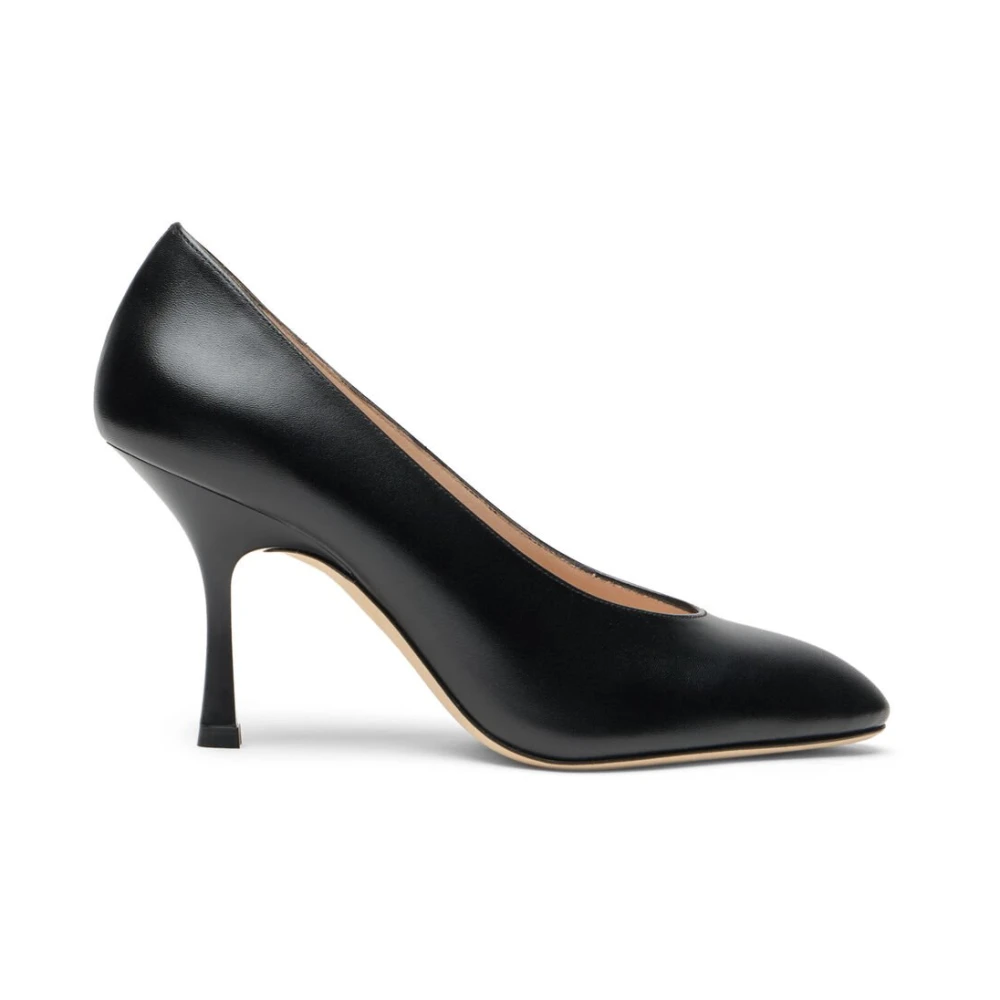 Stuart Weitzman Women's Black Pumps, 7 Uk, Madison Pump 85