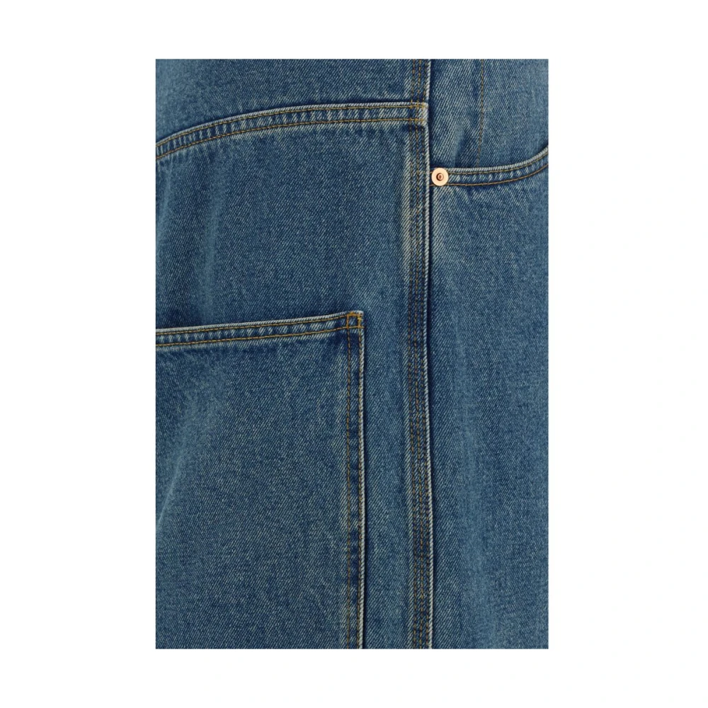 Gucci Stijlvolle Jeans met Brede Ramp Blue Heren