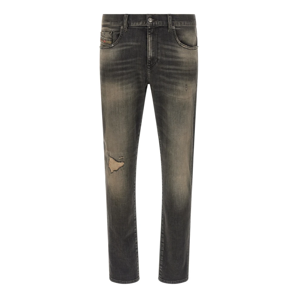 Diesel Men's Black 2019 D-Strukt Slim Jeans