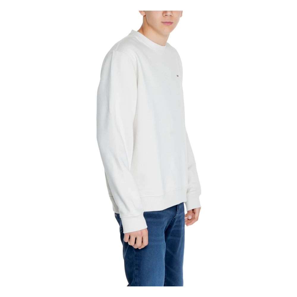 Tommy Jeans Herfst Winter Mannen Sweatshirts Collectie Beige Heren