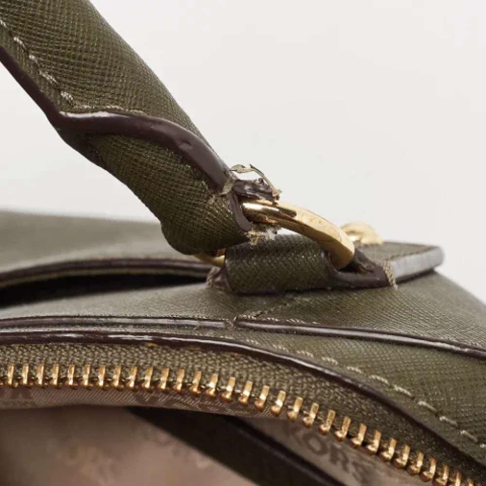 Michael Kors Pre-owned Leather handbags Green Dames