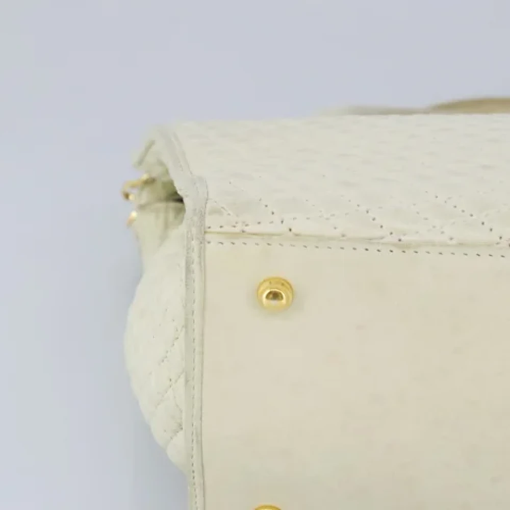Bally Pre-owned Leather handbags Beige Dames