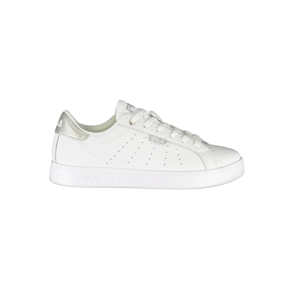 Fila Women's White Elegant Sporty Lace-Up Sneakers