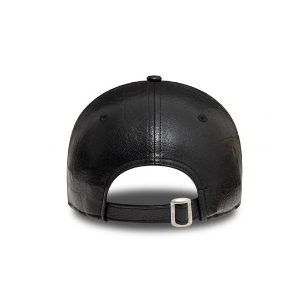 new era Yankees Gerimpeld PU Pet Black Dames